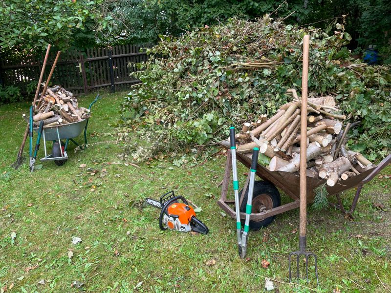 Clearing Garden Debris